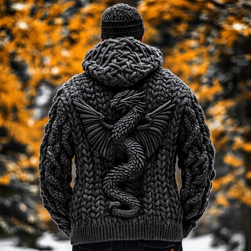 Klassische Vintage Strickjacke