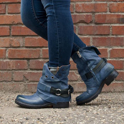 Klassische Orthopädische Stiefel mit zeitlosem Stil