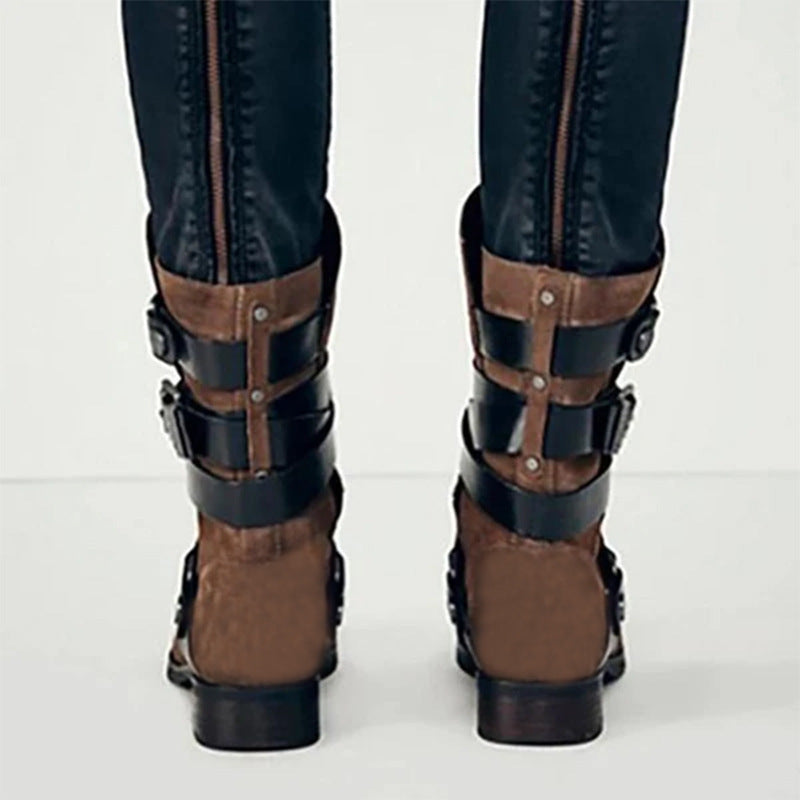 Vintage inspirierte Orthopädische Stiefel