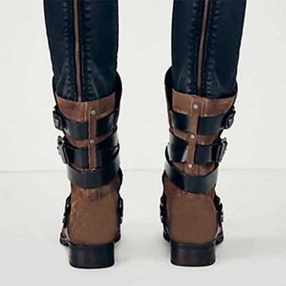 Vintage inspirierte Orthopädische Stiefel