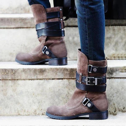 Vintage inspirierte Orthopädische Stiefel
