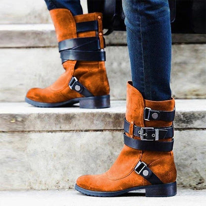 Vintage inspirierte Orthopädische Stiefel