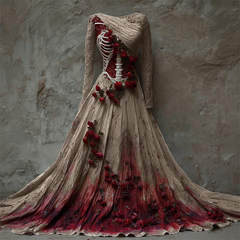 Durchdacht gestaltete Kleid