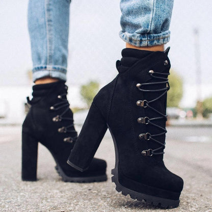Vintage-inspirierte orthopädische Stiefel