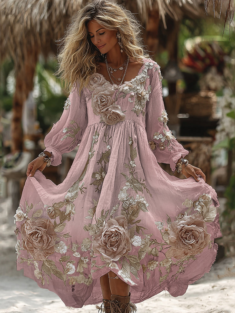 Wunderschön gefertigte Kleid
