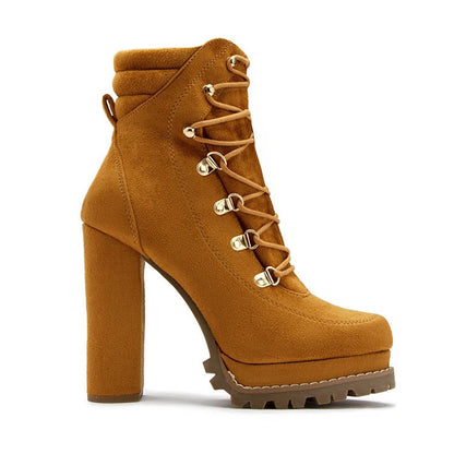 Vintage-inspirierte orthopädische Stiefel
