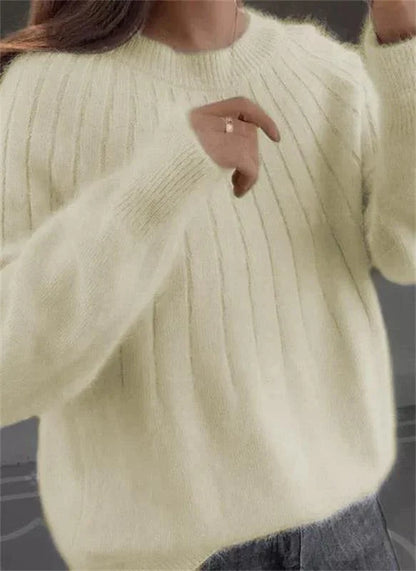 MW | Flauschiger Kaschmir-Strickpullover