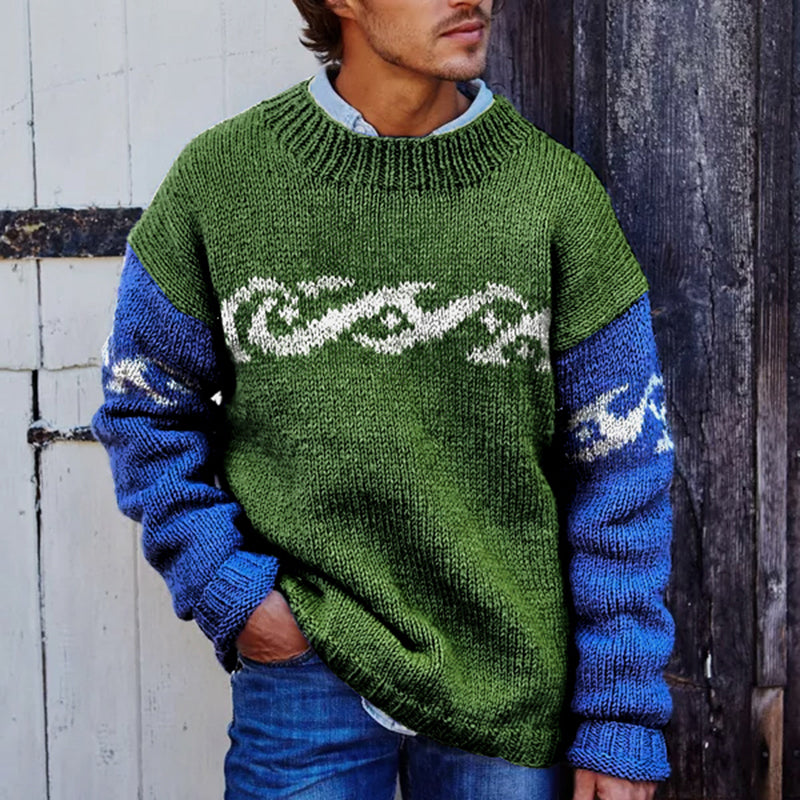 Zeitloser Vintage-Stil Pullover