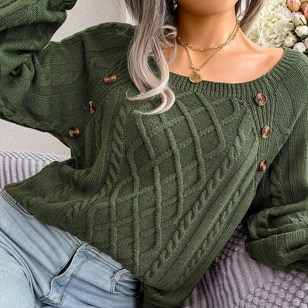 Elegant gestaltete Pullover