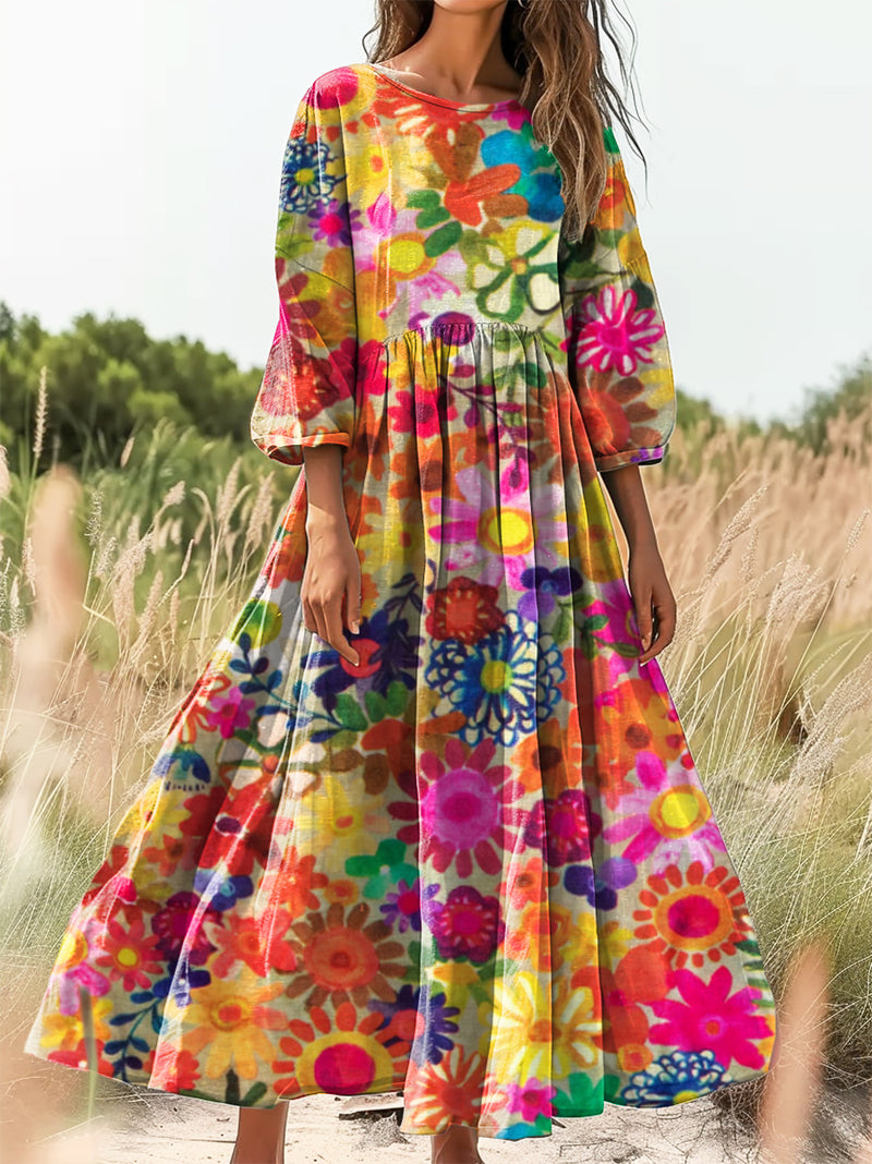 Klassisch gestaltete Kleid