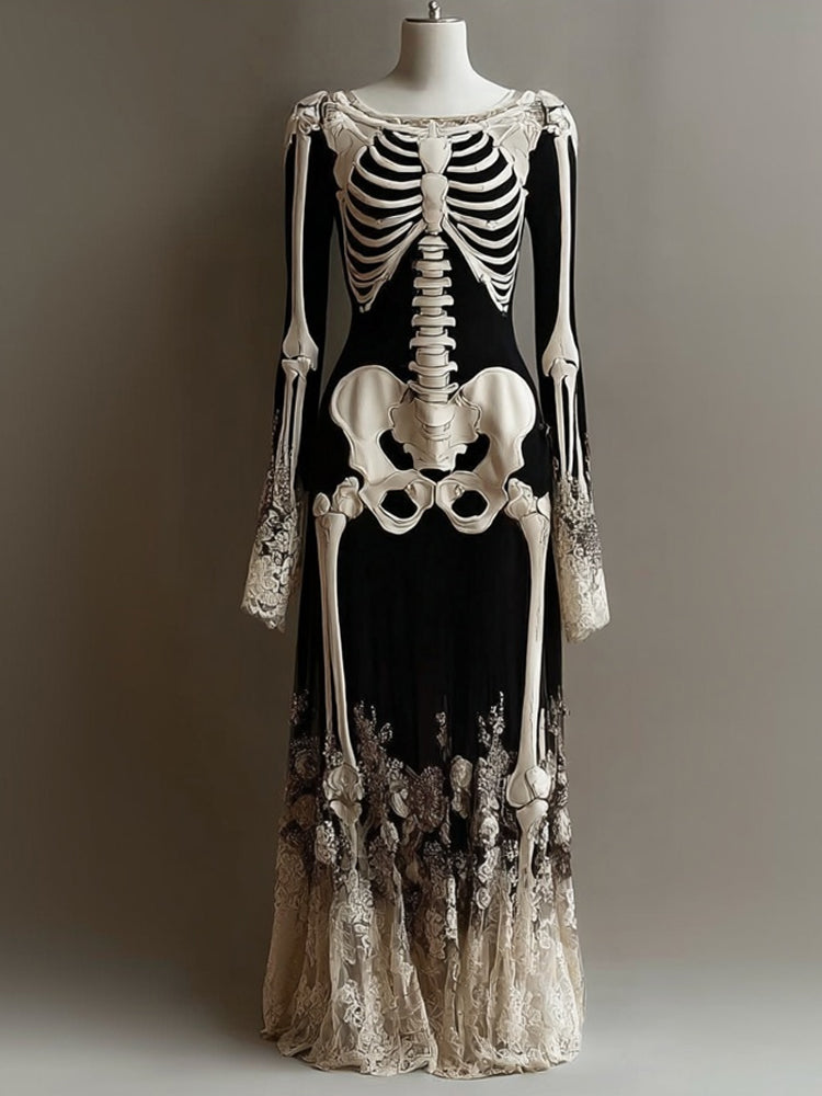 Durchdacht gestaltete Kleid