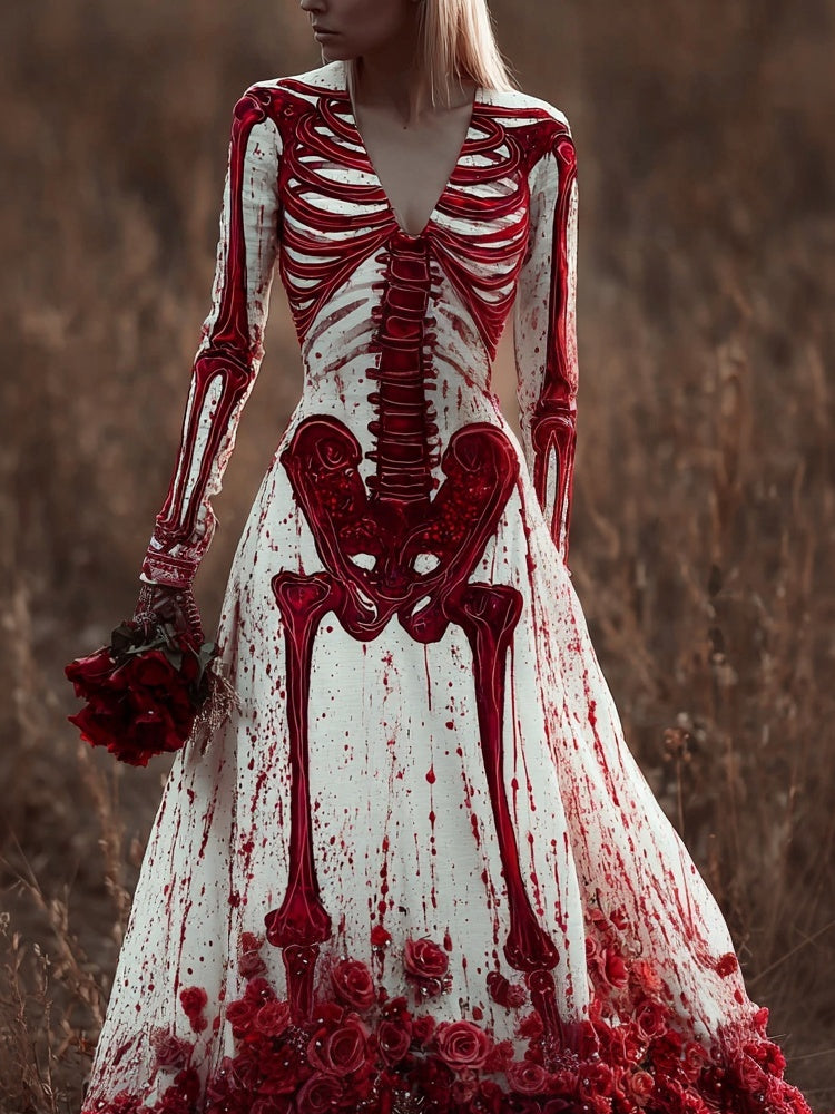 Anmutig gestaltete Kleid
