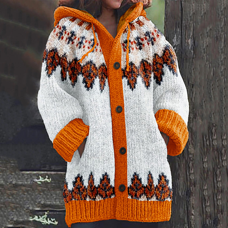 Vintage inspirierte Strickjacke
