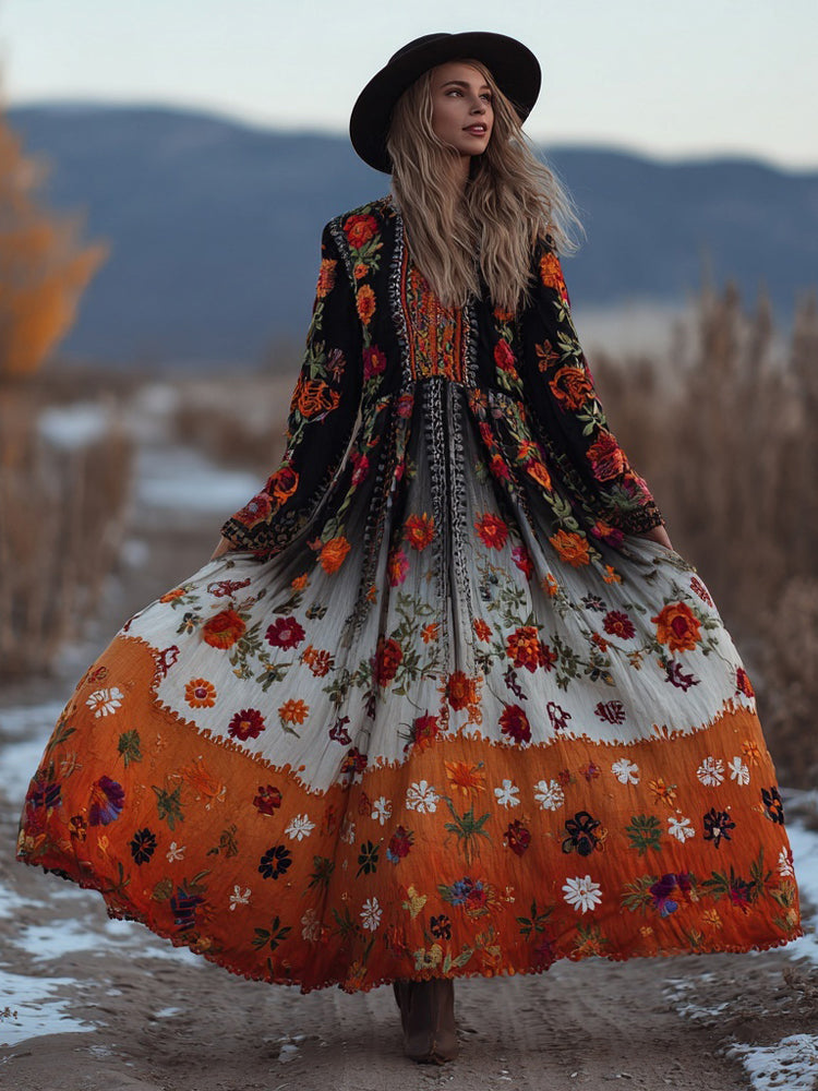 Wunderschön gefertigte Kleid