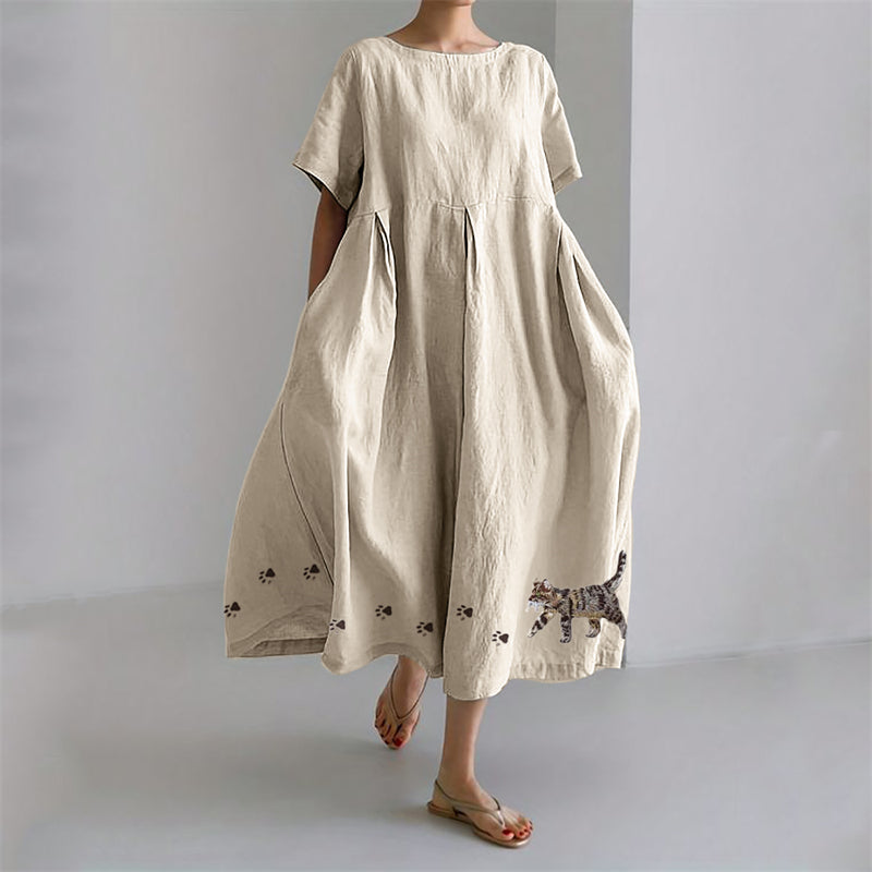 Klassisch gestaltete Kleid