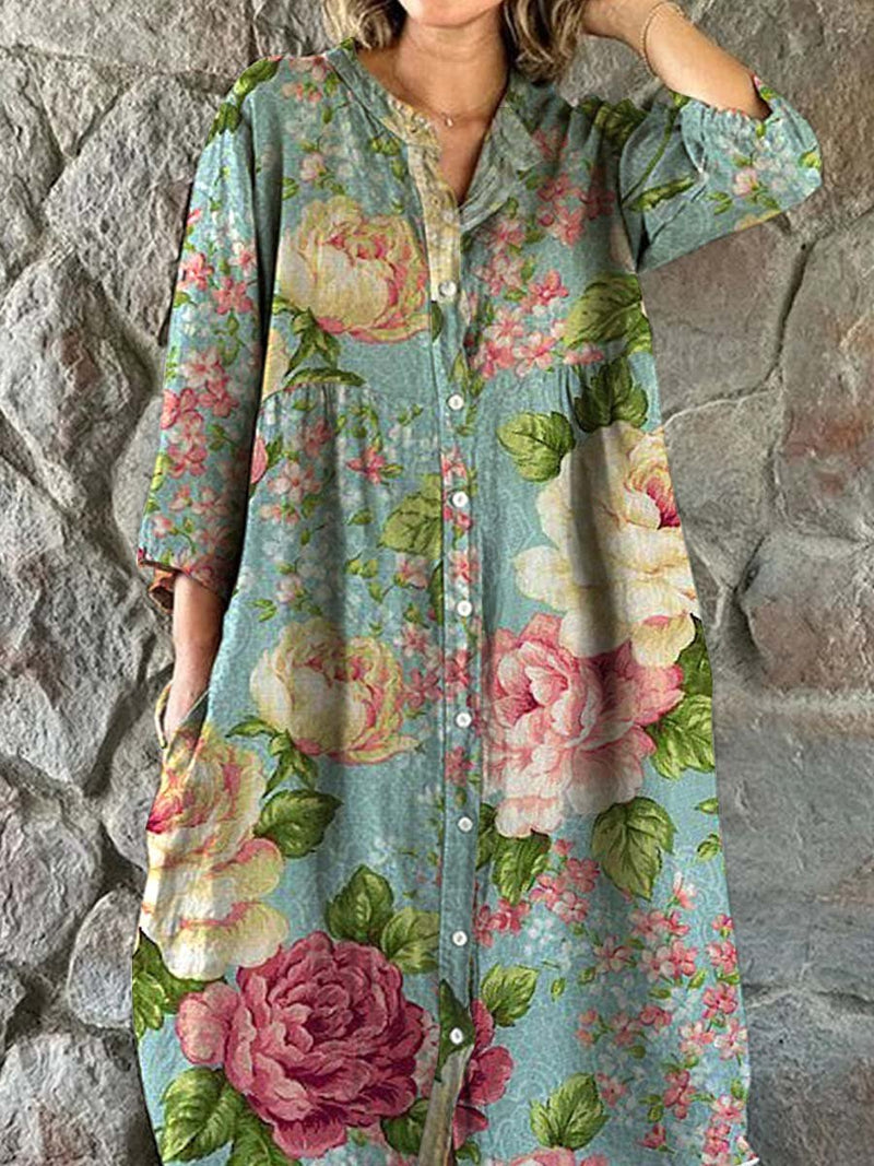 Klassische Vintage Kleid