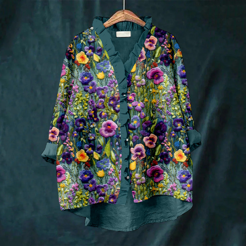 Klassisch gestaltete Bluse