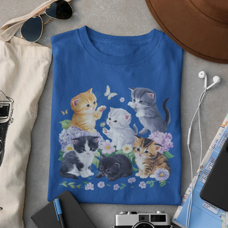 Zeitloser Vintage-Stil T-Shirt