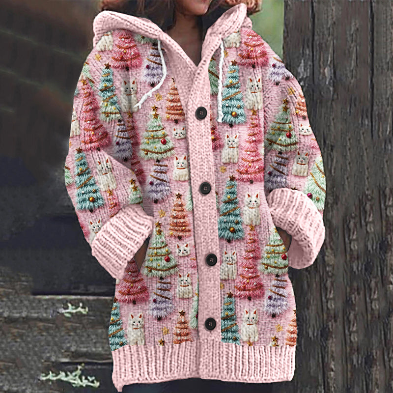 Klassisch gestaltete Strickjacke