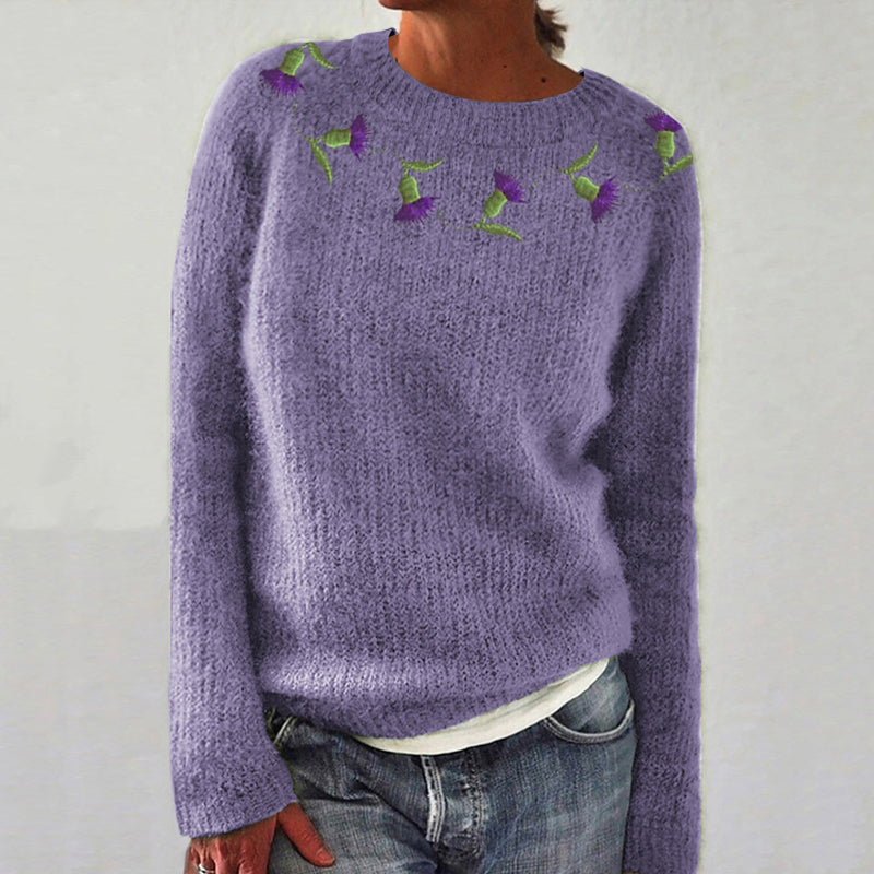 Zeitloser Vintage-Stil Pullover