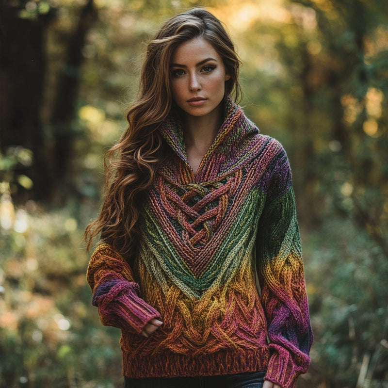 Zeitloser Vintage-Stil Pullover