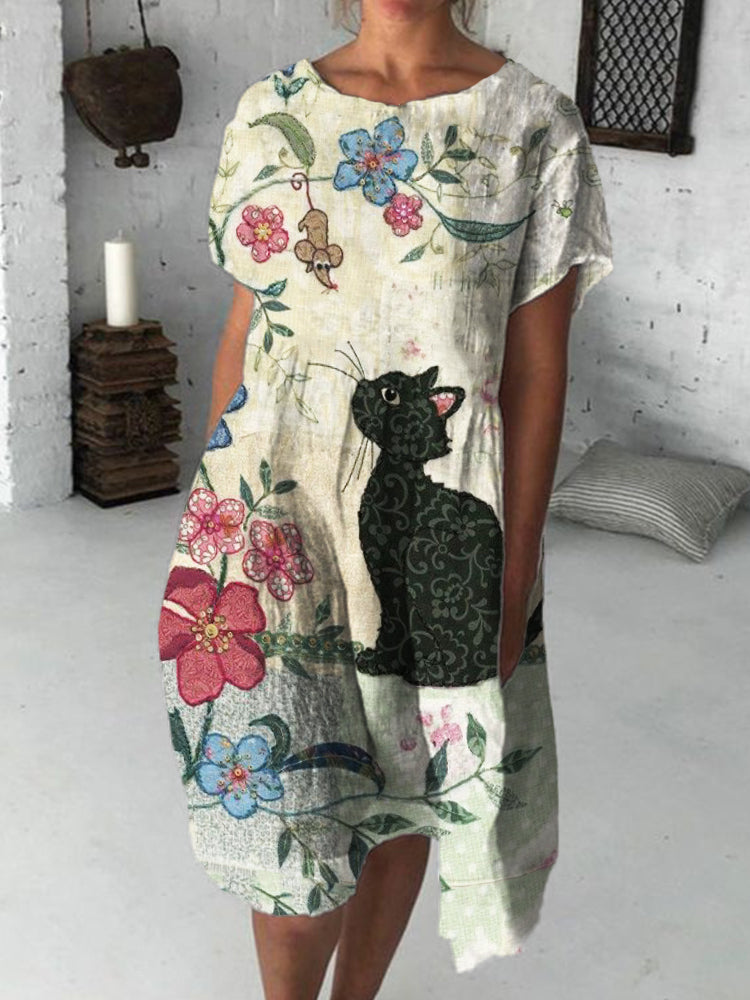 Zeitloser Vintage-Stil Kleid