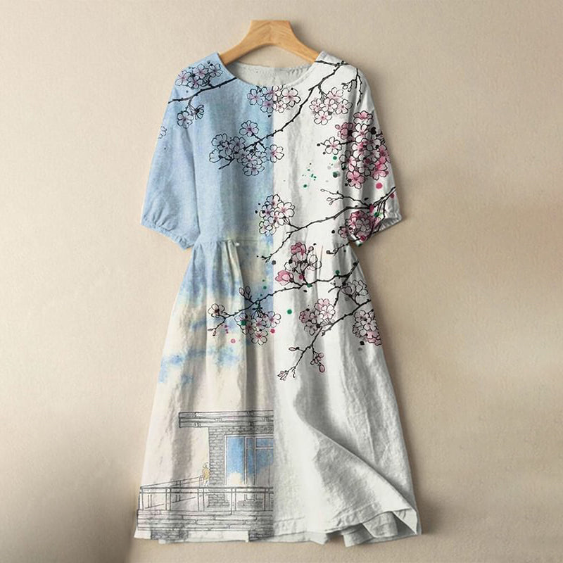 Anmutig gestaltete Kleid