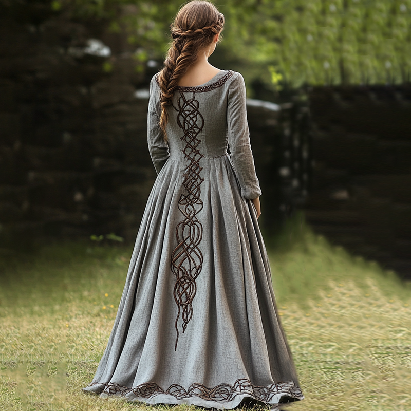 Zeitloser Vintage-Stil Kleid