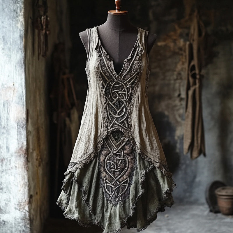 Anmutig gestaltete Kleid