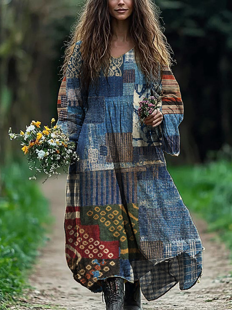 Klassische Vintage Kleid