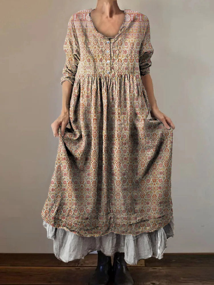 Zeitloser Vintage-Stil Kleid