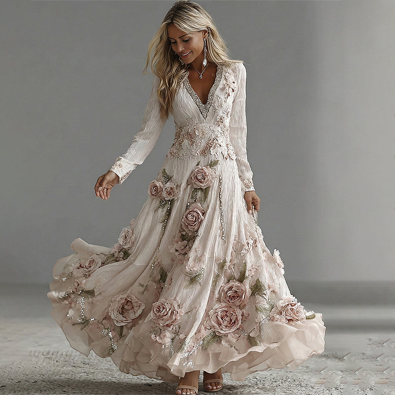 Klassische Vintage Kleid