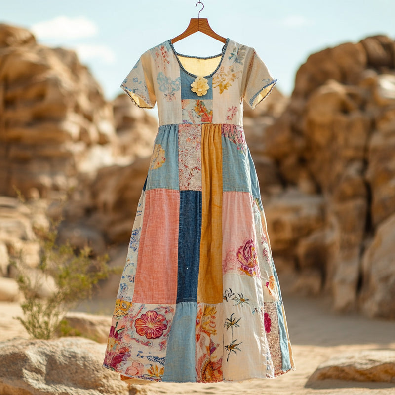 Anmutig gestaltete Kleid