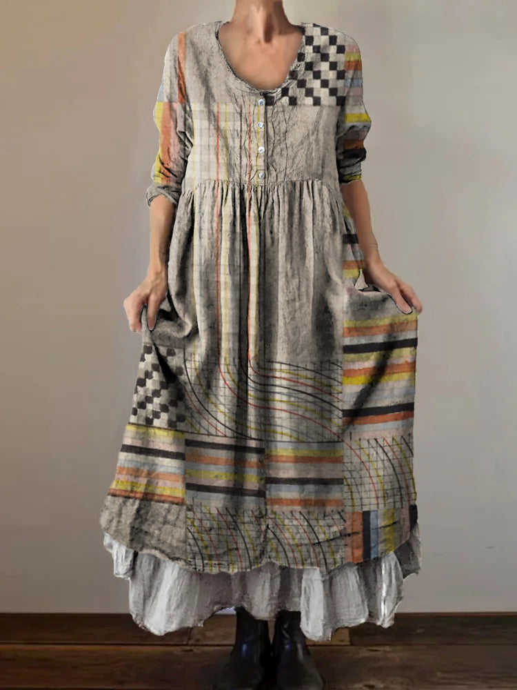 Klassische Vintage Kleid