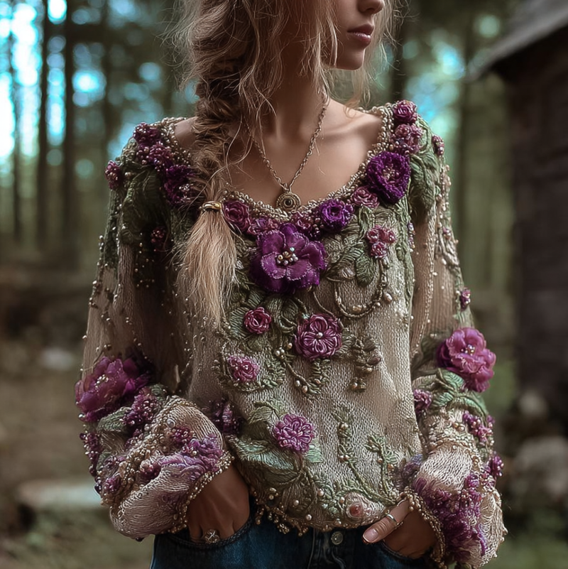 Anmutig gestaltete Pullover