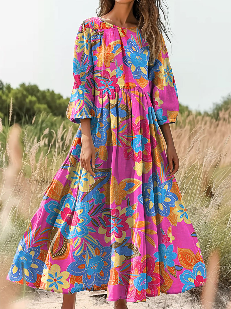 Klassische Vintage Kleid
