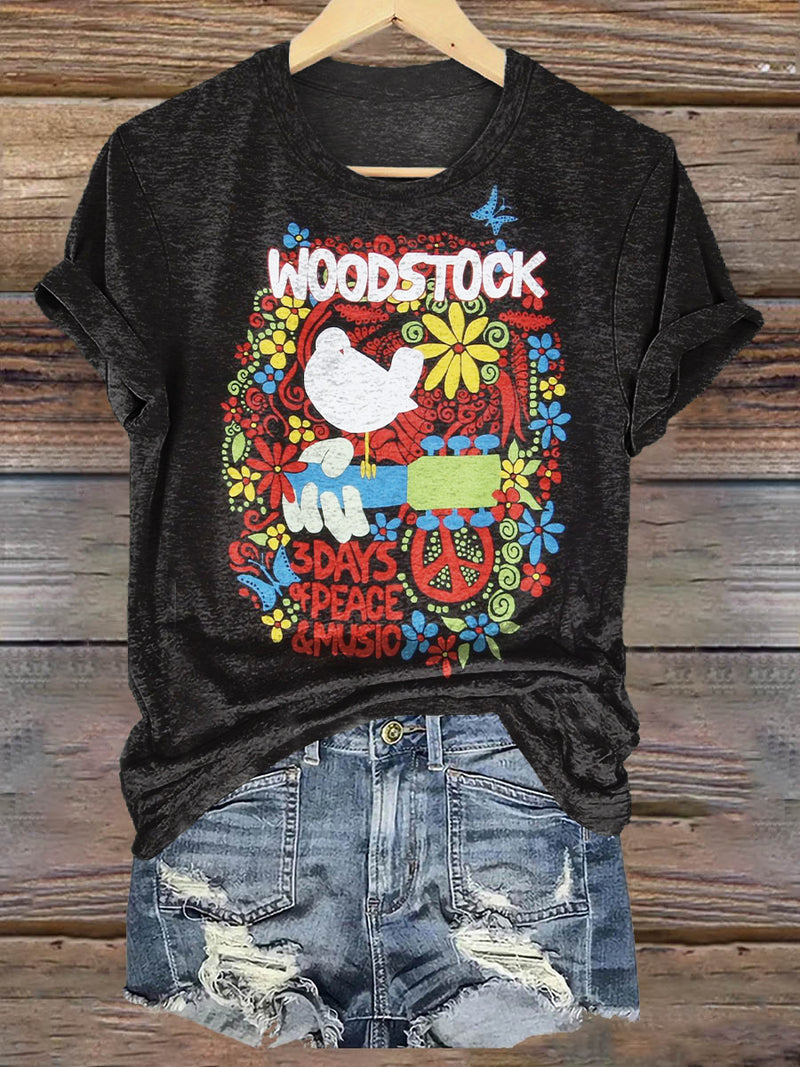 Klassische Vintage T-Shirt