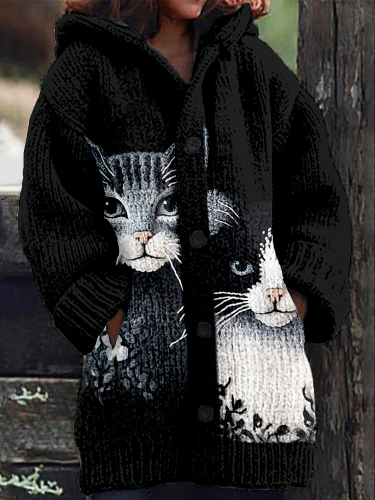 Elegant gestaltete Strickjacke