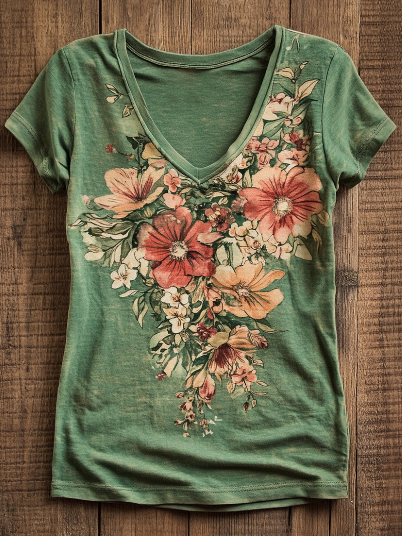 Anmutig gestaltete T-Shirt
