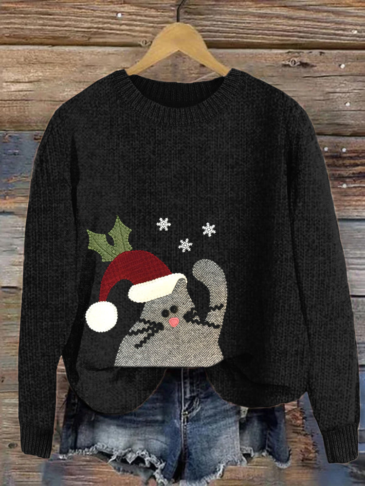 Zeitloser Vintage-Stil Pullover