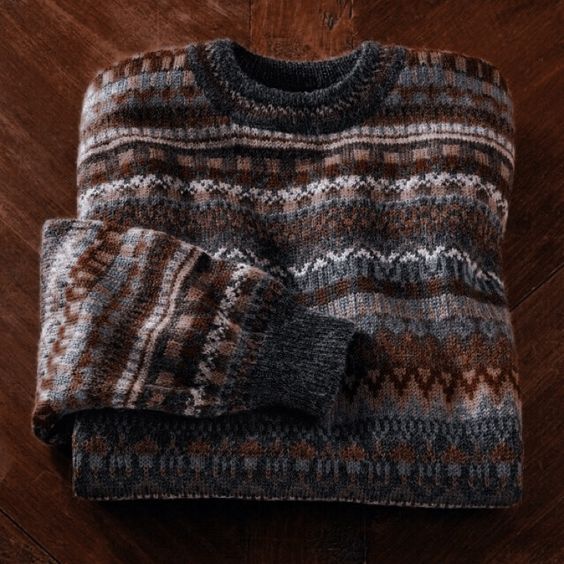 Vintage-inspirierter Pullover