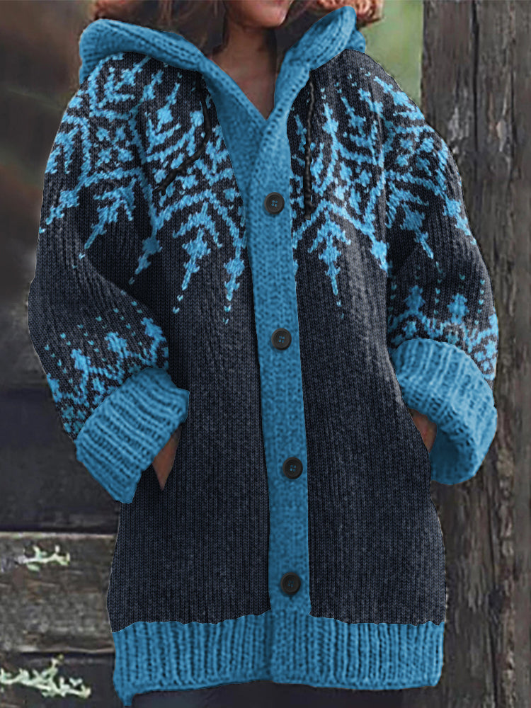 Zeitloser Vintage-Stil Strickjacke