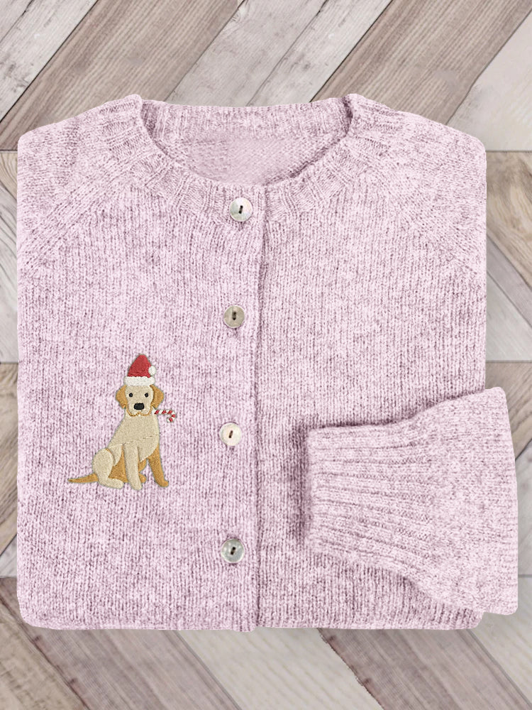 Zeitloser Vintage-Stil Strickjacke