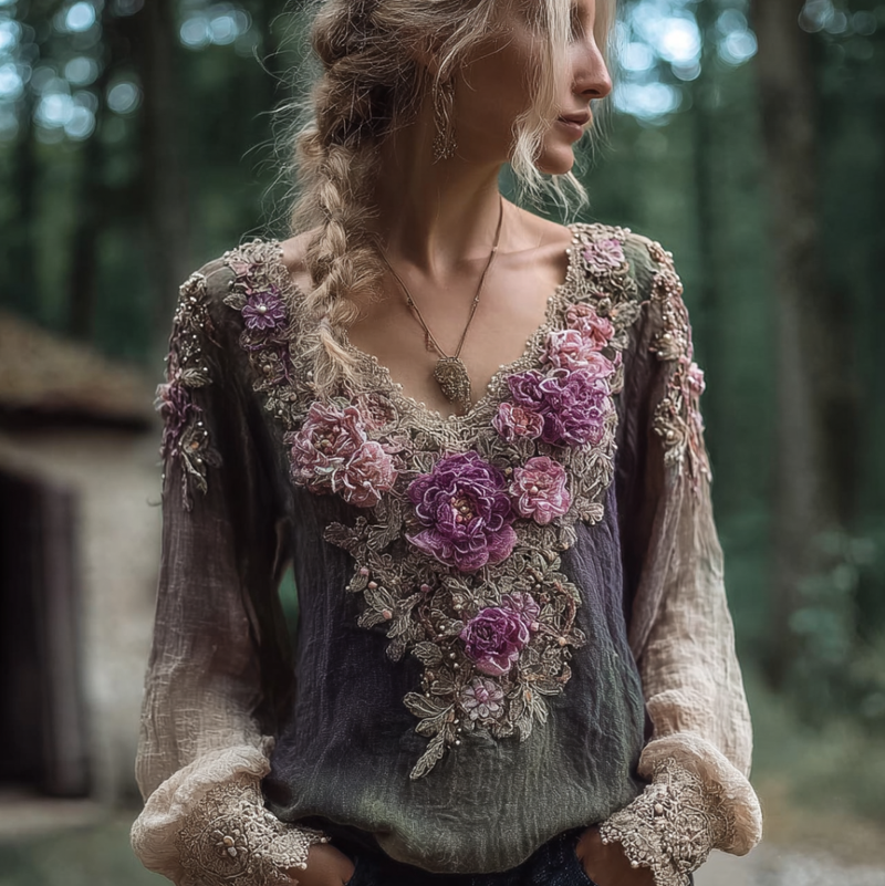 Vintage inspirierte Top