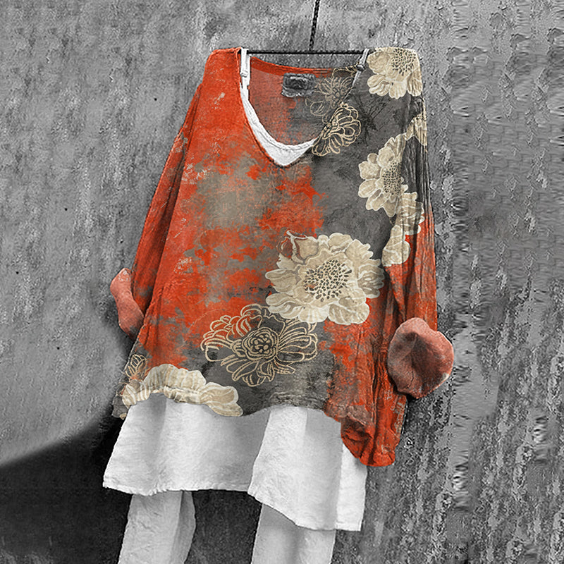 Klassische Vintage Bluse