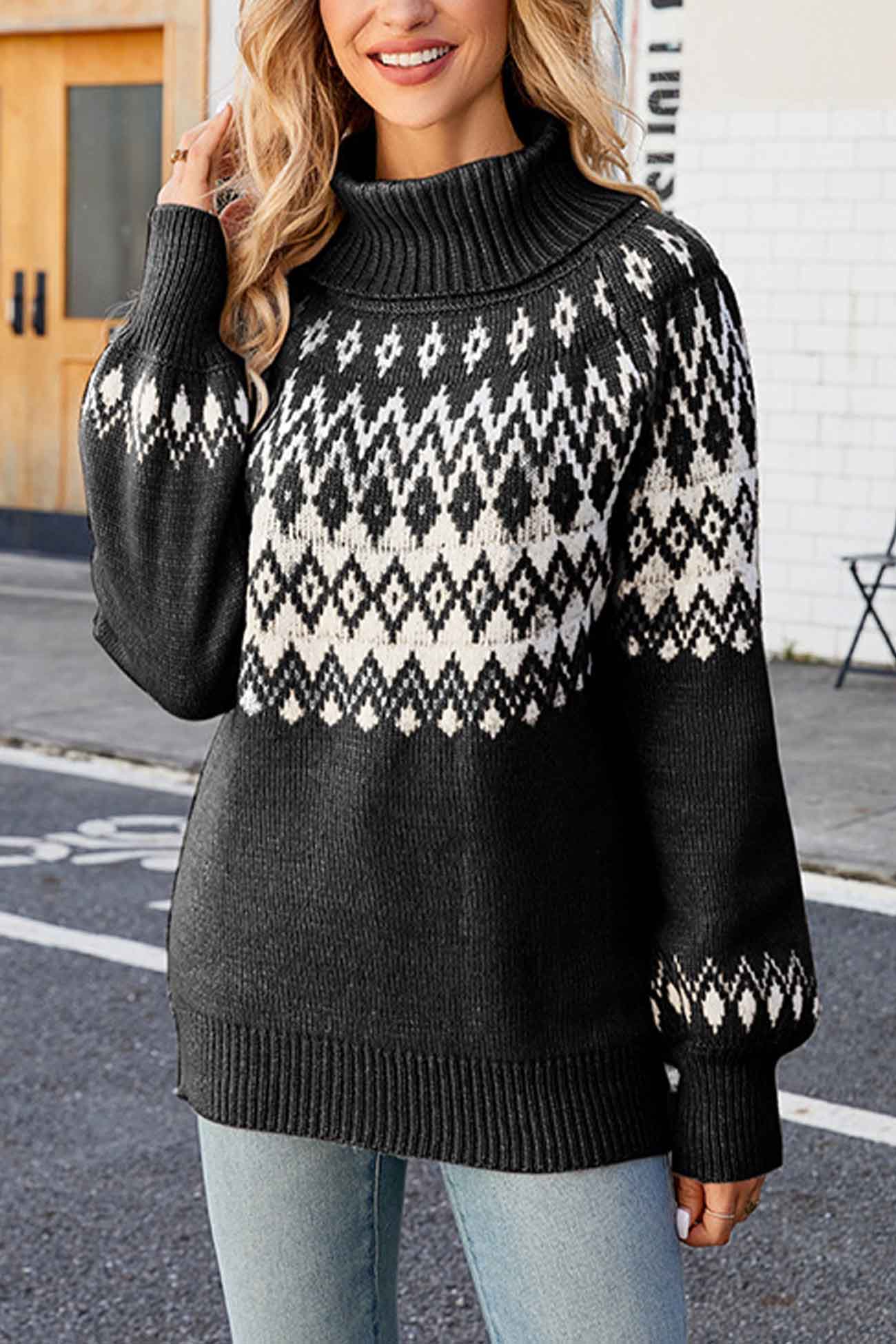 Klassisch gestaltete Pullover