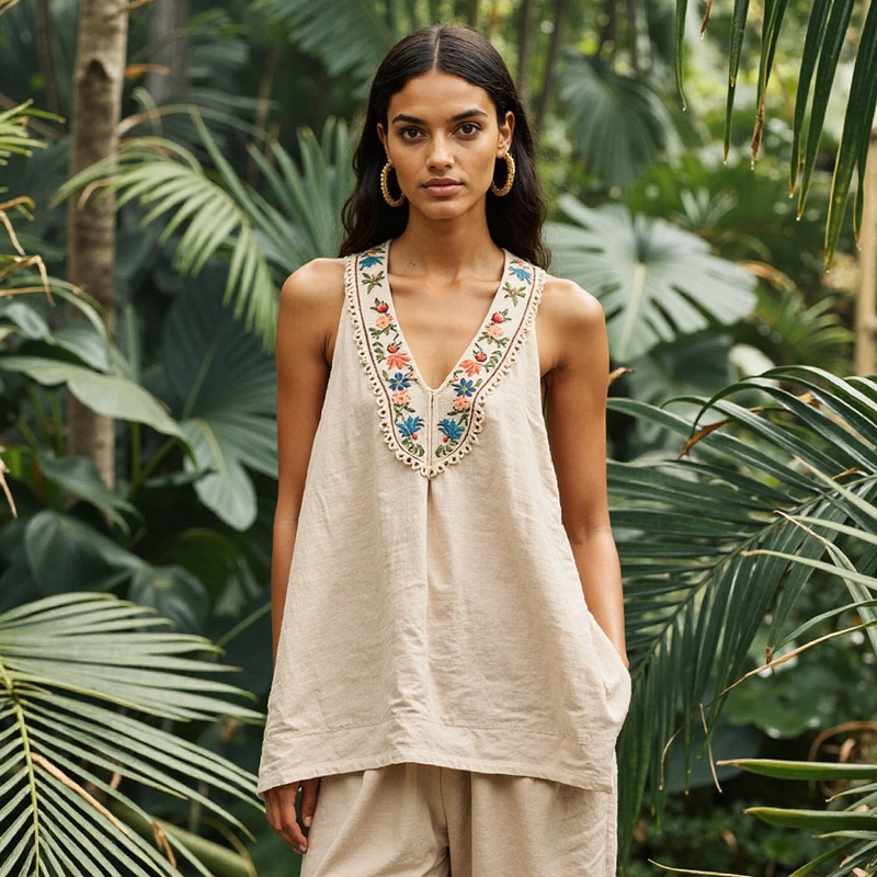 Vintage inspirierte Top