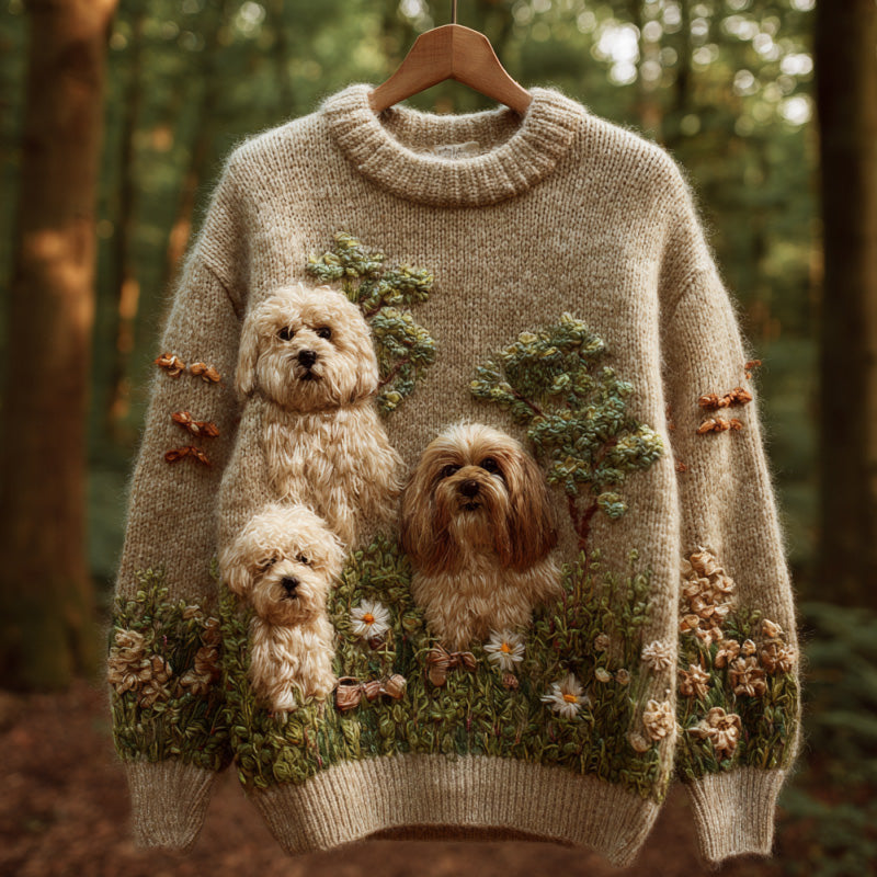 Anmutig gestaltete Pullover