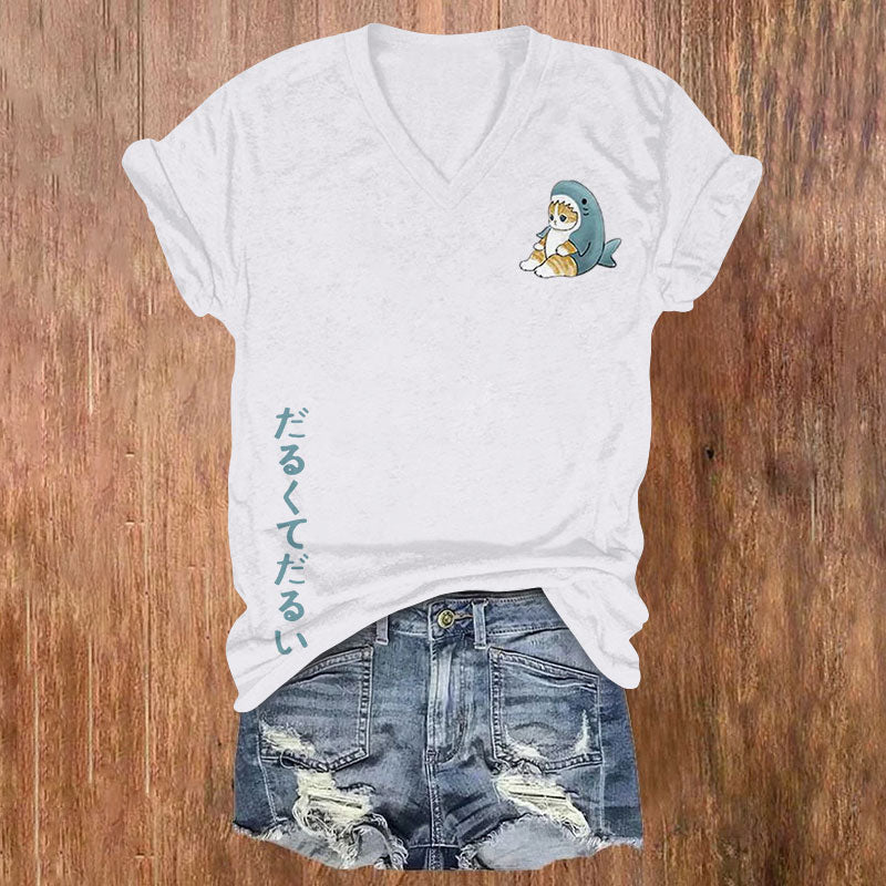 Zeitloser Vintage-Stil T-Shirt