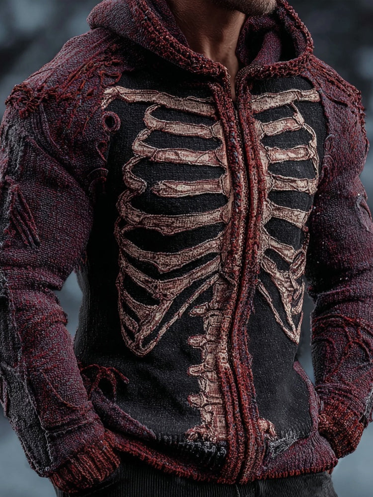 Anmutig gestaltete Strickjacke